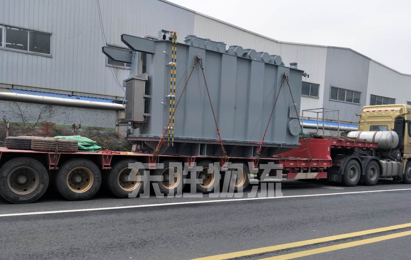 鋼結構/建筑建材貨運香港注意事項；國內鋼結構/建筑建材陸運到香港案例圖