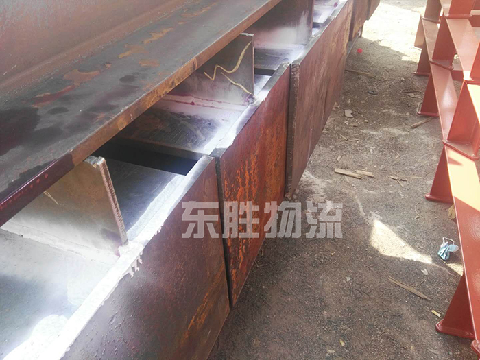 佛山鋼結構材料運輸到香港，鋼材運輸香港,深圳東勝物流鋼結構材料運輸到香港案例圖