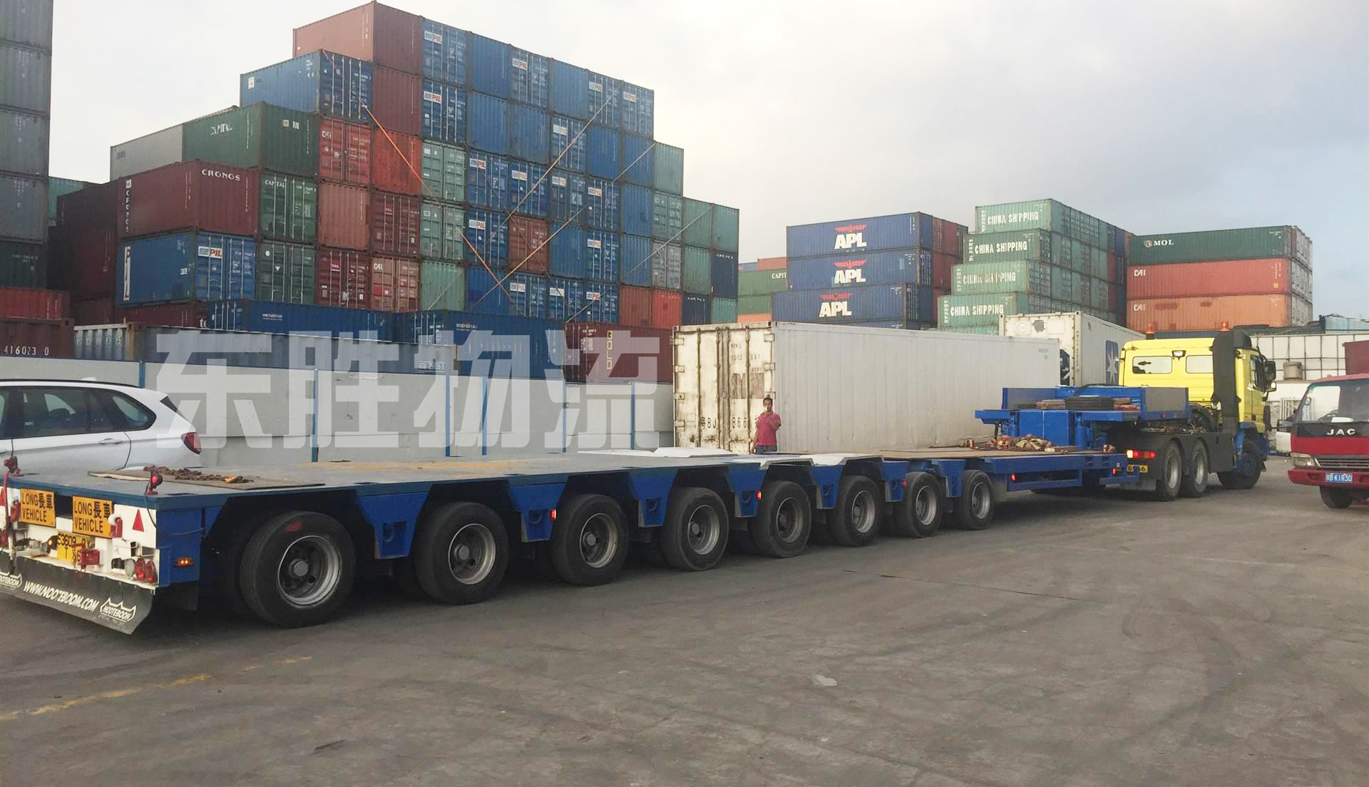 佛山到香港陸運專線，佛山到香港專線物流公司運輸案例圖